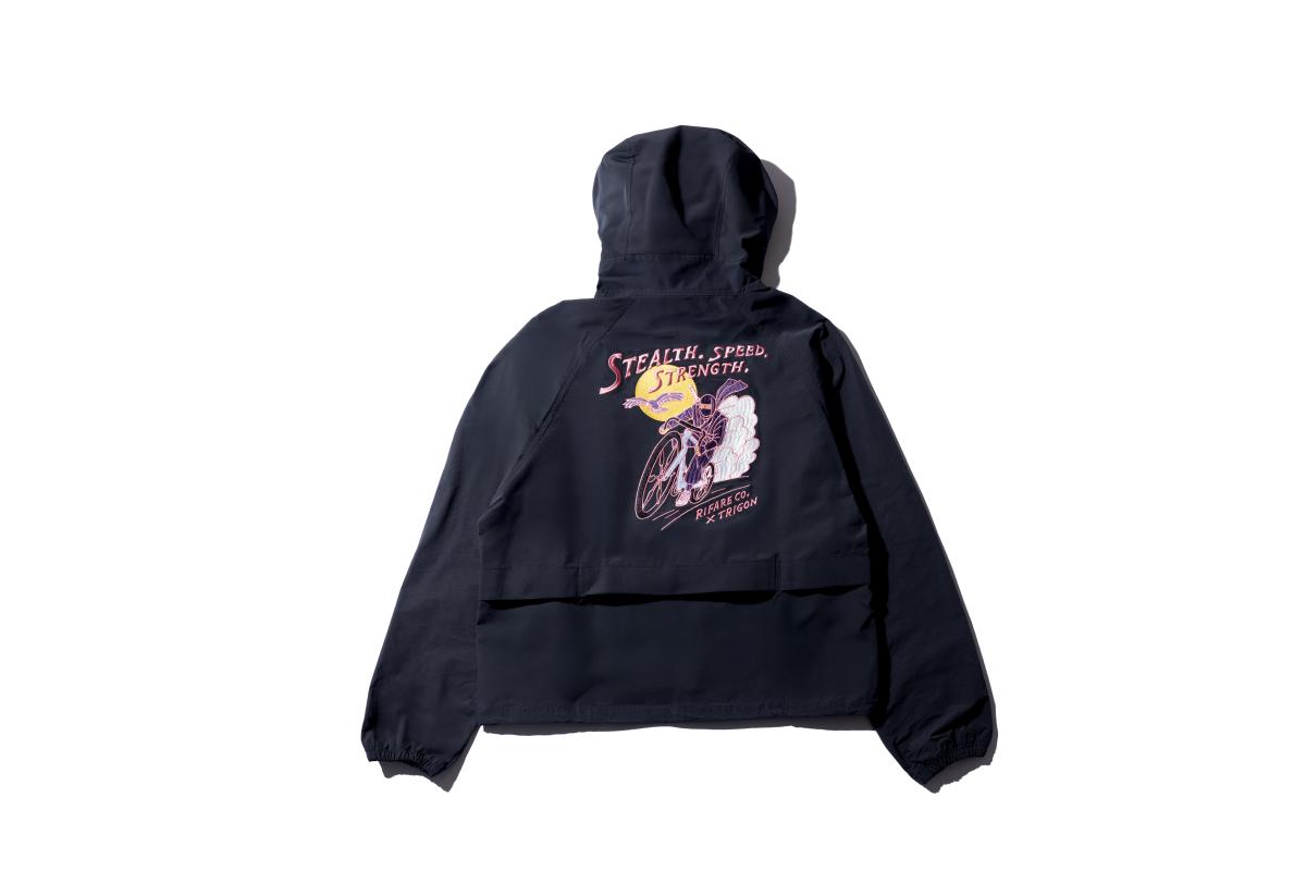 Rifare co. × TRIGON ATELIER 聯名刺繡風衣外套